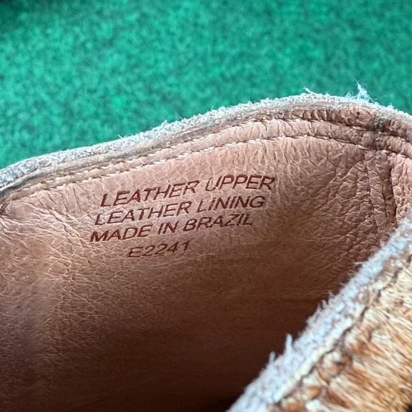 Madewell Leopard Calf Hair Chelsea Ankle Boot Pointed Toe Womens 8.5 E2241 - Picture 14 of 14